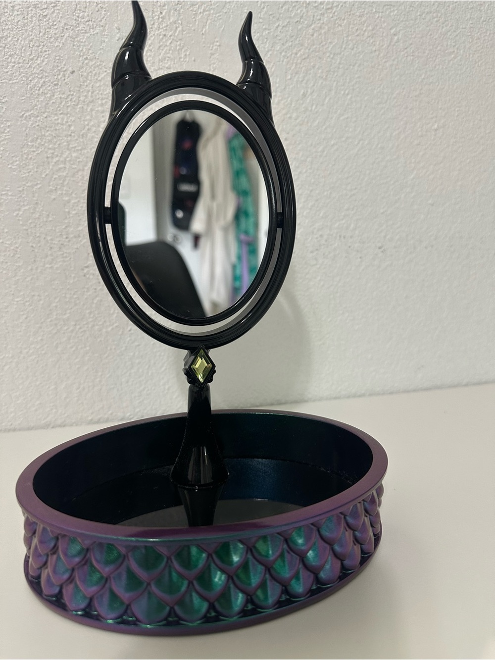 Bath & Body Works Black and Purple Mermaid Vanity Mirror